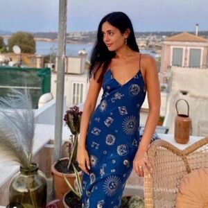Réalisation Par 1996 Zodiac Silk Dress